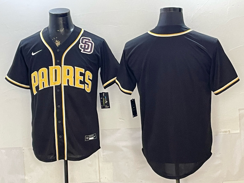 Men San Diego Padres blank Nike black MLB Jersey 0522005